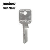 Medeco 5 Pin Small Bow Keyblank for M4 / M4 BiLevel Technology with 504 Side Pin Code