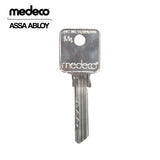 Medeco 6 Pin Small Bow Keyblank for M4 / M4 BiLevel Technology with 628 Side Pin Code