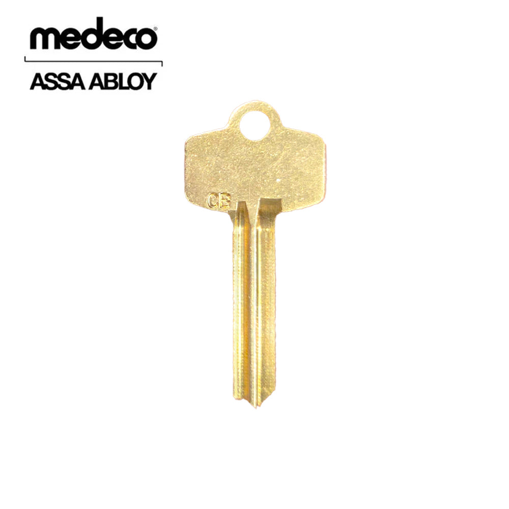 Medeco A20000 6 or 7 Pin Keyblank with ACB 01 Keyway for Medeco X4 Technology