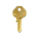 1092DS Master 4-Pin Padlock Key Blank - Brass Finish - MAS-13DE  / M13 BR (Packs of 50)