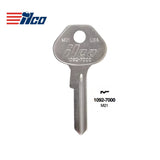 1092-7000 6-PIN Master Padlock Key Blank - MAS-2D / M21