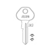 1092-7000 6-PIN Master Padlock Key Blank - M21 / MAS-2D