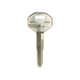 Mitsubishi Dodge Isuzu Hyundai Key Blank - MIT-2I / DC3 (Packs of 10)