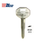 Mitsubishi Dodge Isuzu Hyundai Key Blank - MIT-2I / DC3