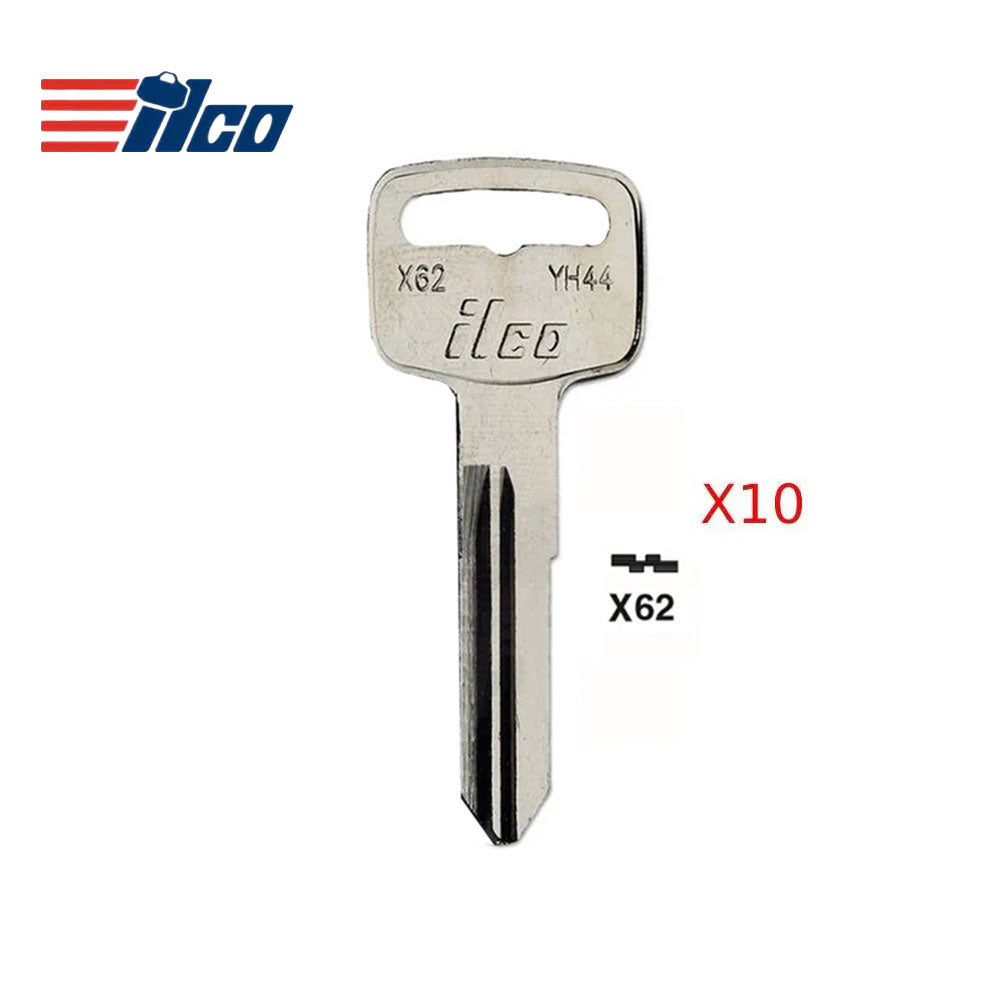 Yamaha Motorcycle Key Blank - YAMA-13D / X62 (Packs of 10)