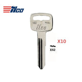 Yamaha Motorcycle Key Blank - YAMA-13D / X62 (Packs of 10)