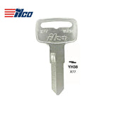 Yamaha Motorcycle Key Blank - YAMA-12D / YH38
