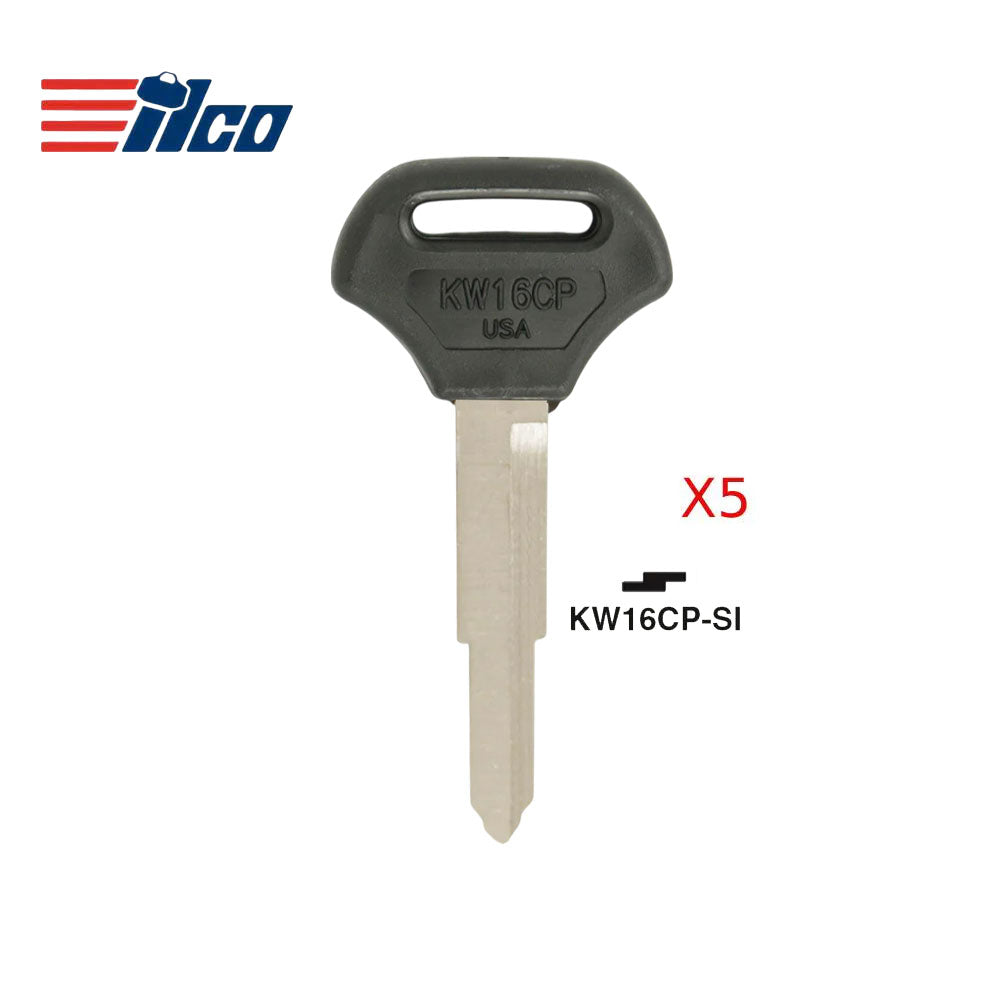 Kawasaki Motorcycle Key Blank KW16C-P (Packs of 5)