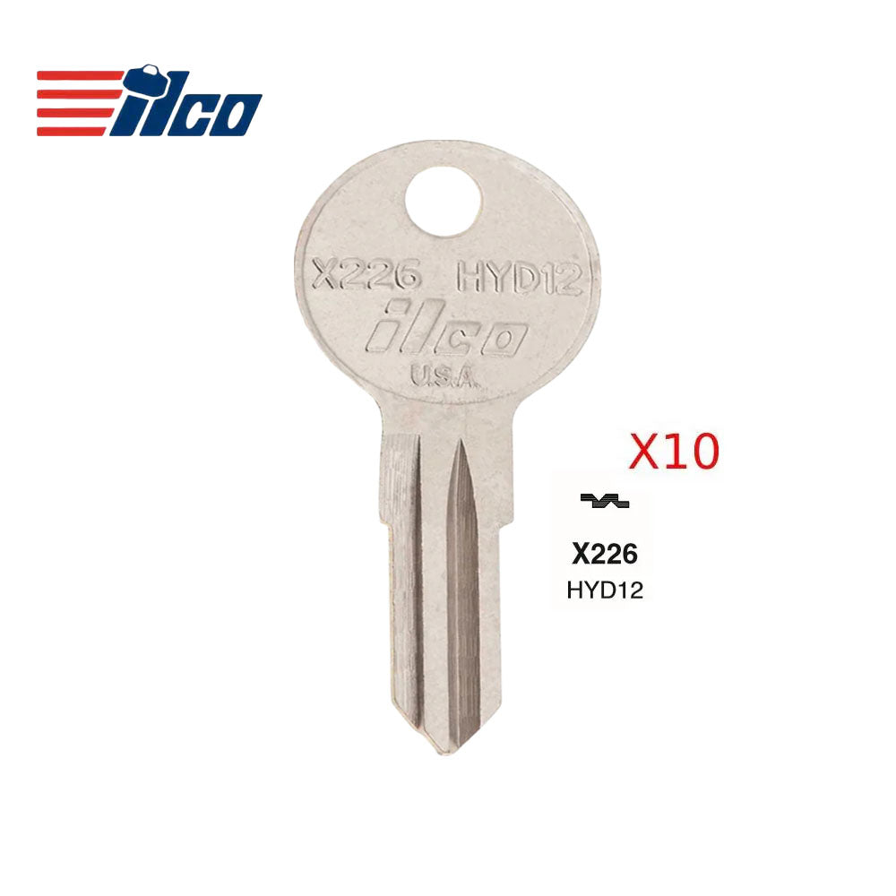 Suzuki Harley Davidson Motorcycle Key Blank - HYD12 (Packs of 10)