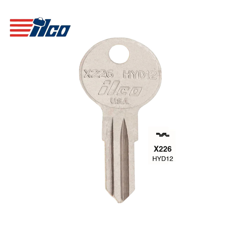 Suzuki Harley Davidson Motorcycle Key Blank - HYD12