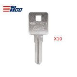 Harley Davidson Motorcycle Key Blank - HYD18 (Packs of 10)