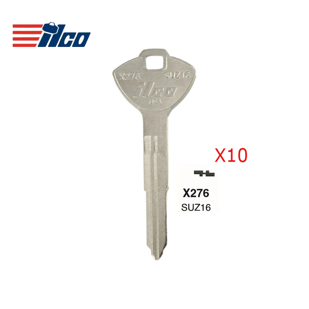 Suzuki Motorcycle Key Blank - SUZ16 (Packs of 10)