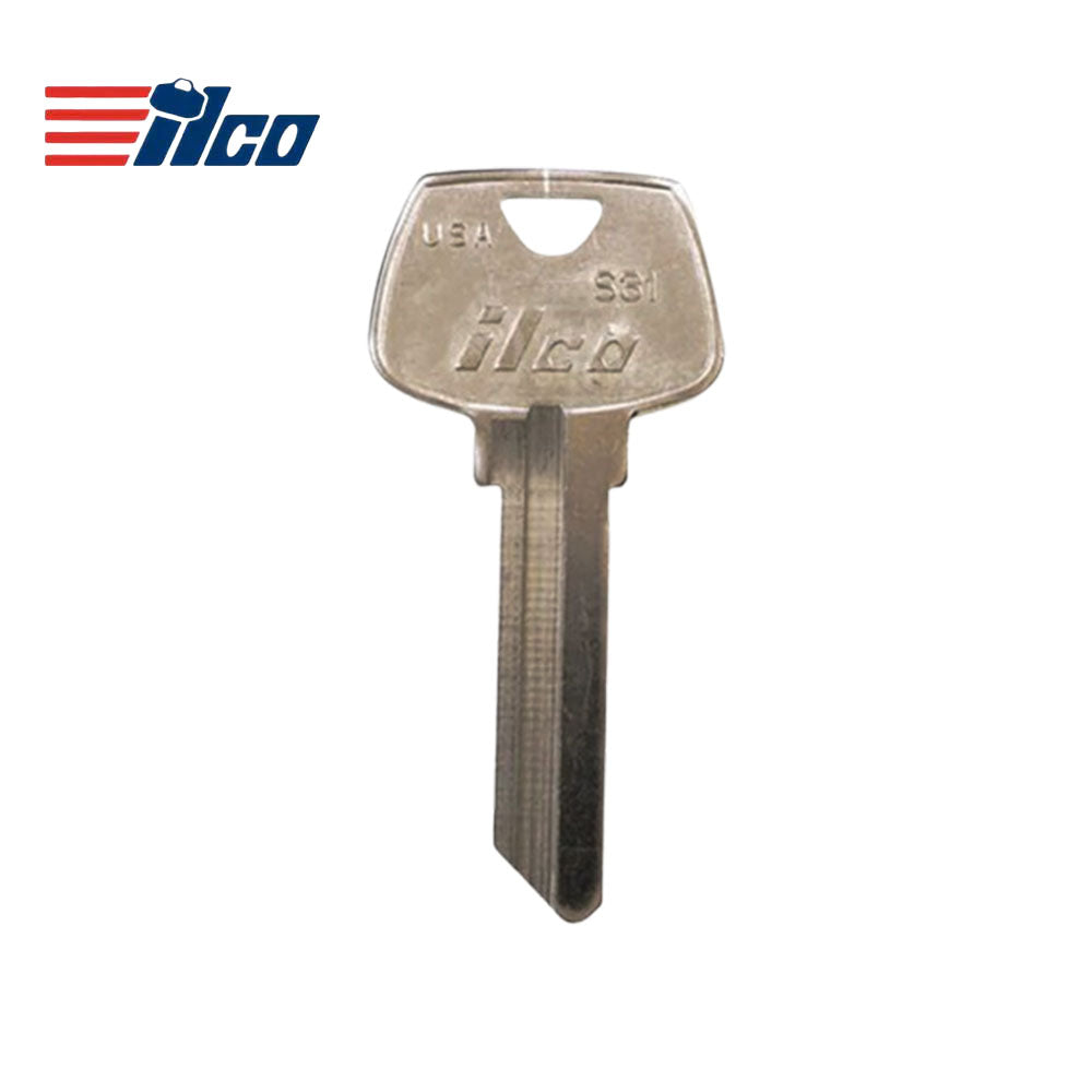 ILCO S31 / N1007RMA 6-Pin Sargent Commercial & Residencial Key Blank