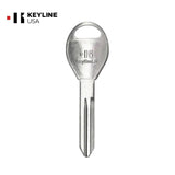 Keyline Mechanical Metal Key for Nissan / Infiniti / Subaru / Suzuki - BDA34 / DA34