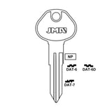 JMA Key Blank / DAT-6 / DA25  for Nissan Infiniti