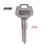Nissan Infiniti Subaru Key Blank - DA25 / DAT-12 (Packs of 10)