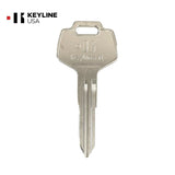 Keyline Mechanical Metal Key Replacement for Nissan / Infiniti - BDA25 / DA25