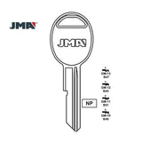 Pontiac Key Blank - B47 / GM-13