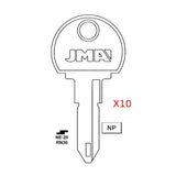 Eagle AMC Renault Key Blank - RN30 / NE-20 (Packs of 10)