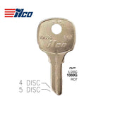 1069G National Cabinet Key Blank - NTC-7D / RO7