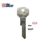 Rolls Royce Key Blank - YA-21I / 62HF (Packs of 10)