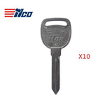 Saturn Double Side Key Blank - GM-40 / B96 (Packs of 10)