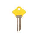 AKS KEYS SC1 Brass Key Blank with Plastic Head