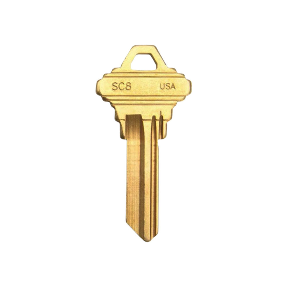 ILCO SC8-BR 5-Pin Schrage Key Blank