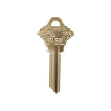A1145E 6-Pin Schlage Key Blank - Brass - SLG-5E / SC9 BR
