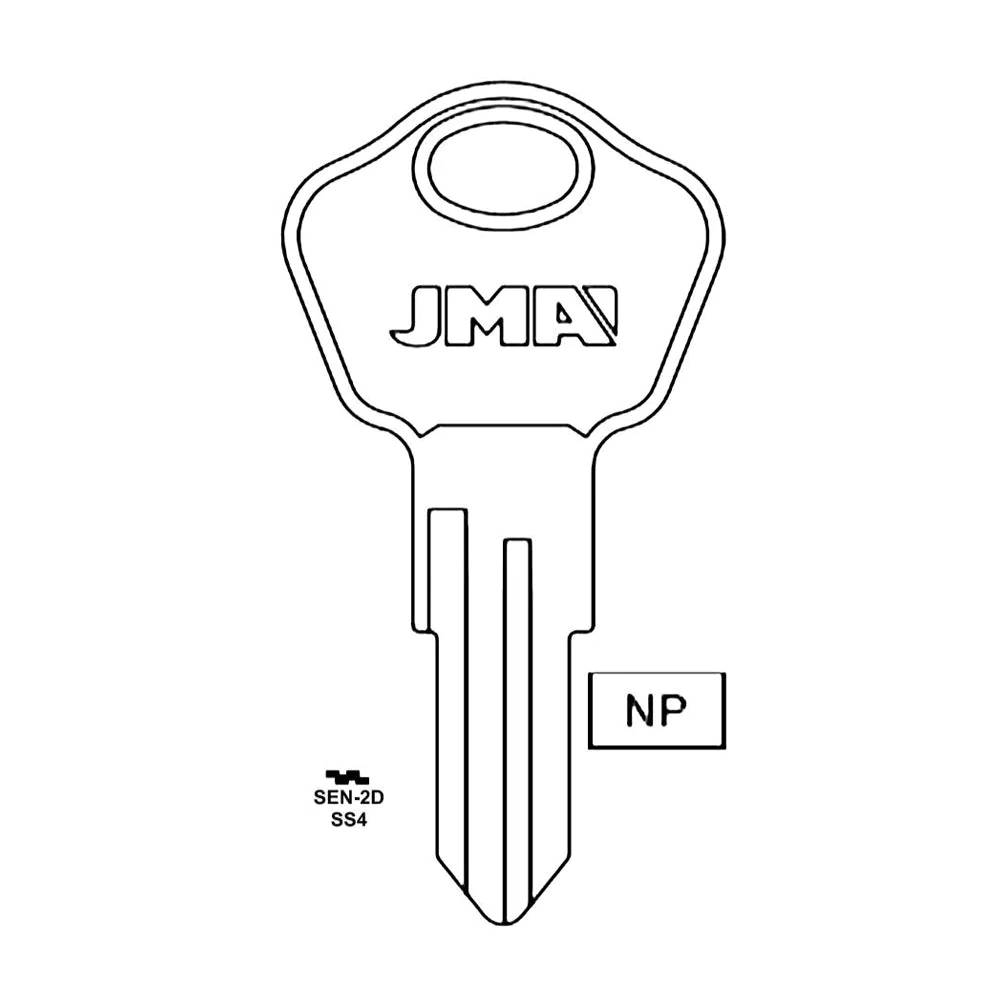 2d Key 1626 Sentry Safe Commercial & Residencial Key Blank - SS4 / SEN-2D ...