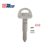 Suzuki Key Blank - SUZU-10 / SUZ15 (Packs of 10)