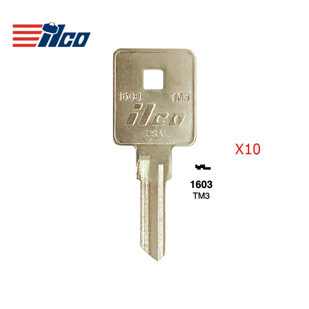1603 Trimark Key Blank - TRM-7 / TM3 (Packs of 10)