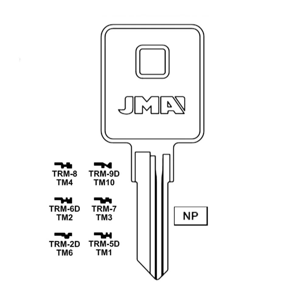 1606 Trimark Key Blank TM6 / TRM-2D