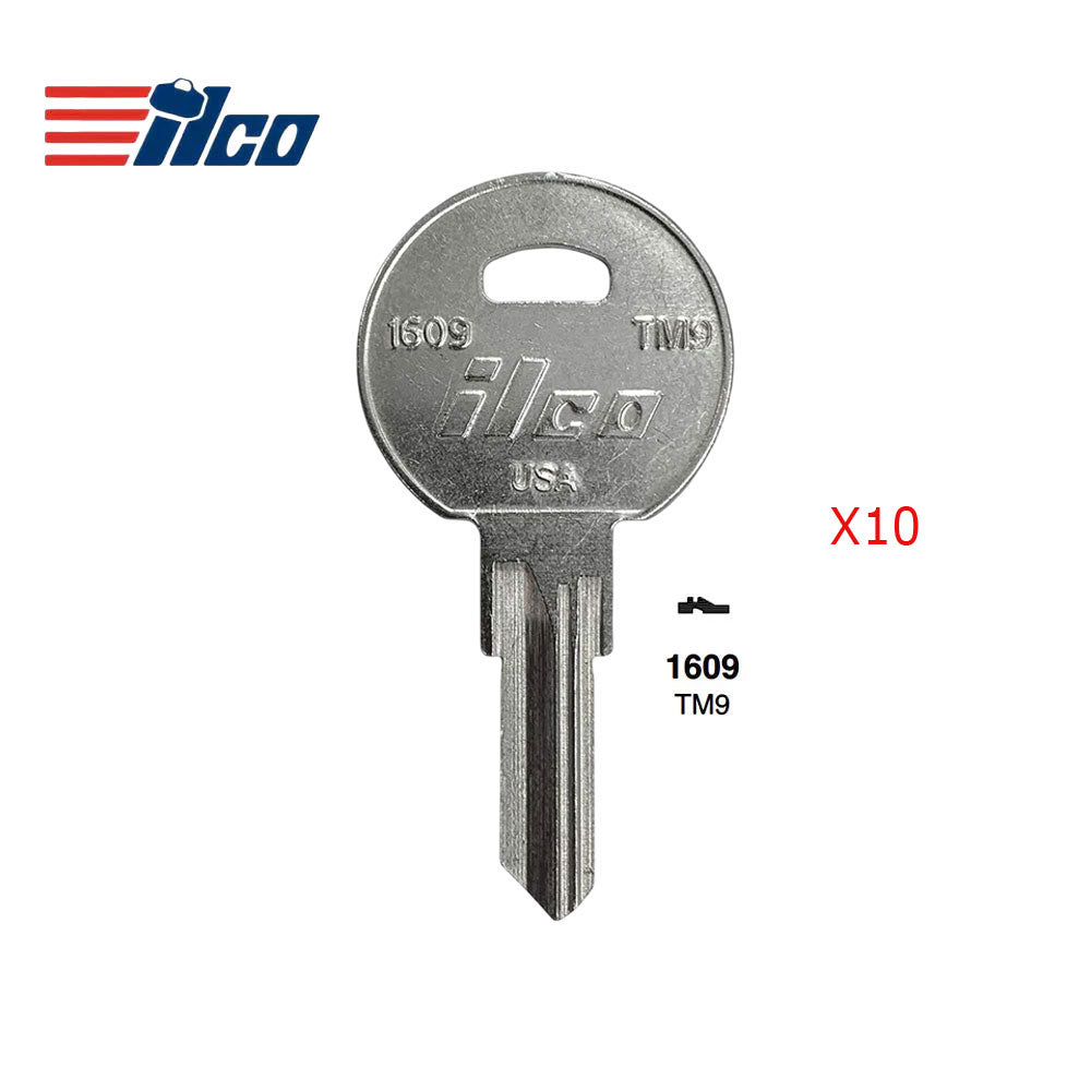 1609 Trimark Key Blank  - TRM-1  / TM9 (Packs of 10)