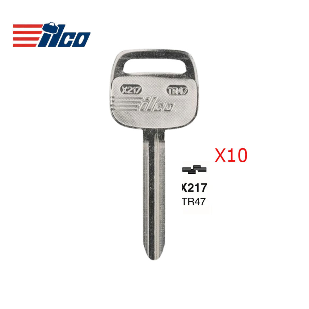 Toyota Scion Suzuki Key Blank - TOYO-15E  / TR47 (Packs of 10)