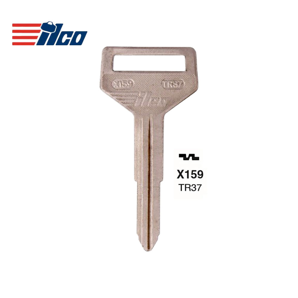Toyota Key Blank - TOYO-13E / TR37