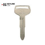 Keyline Mechanical Metal Key for Toyota - BTR40 / TR40