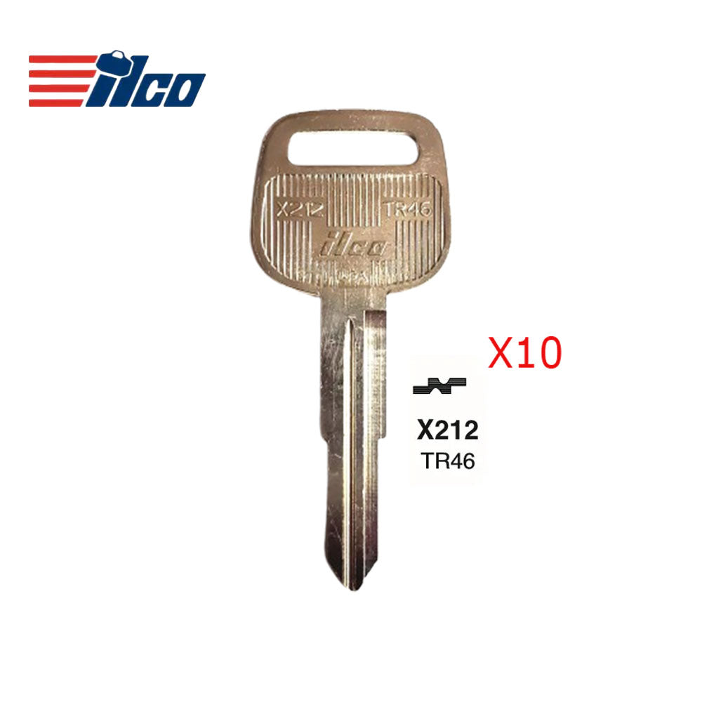 Toyota Key Blank - TOYO-34  / TR46 (Packs of 10)