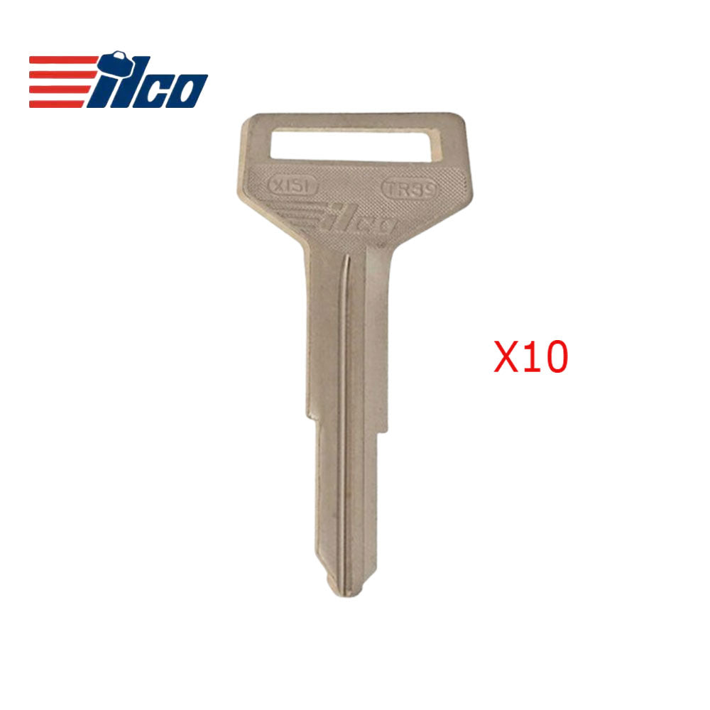 Toyota Key Blank - TOYO-10 / TR39 (Packs of 10)