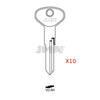 JMA VO-AH / VW / Audi / Porsche V37 / X203 Metal Key (Pack of 10)