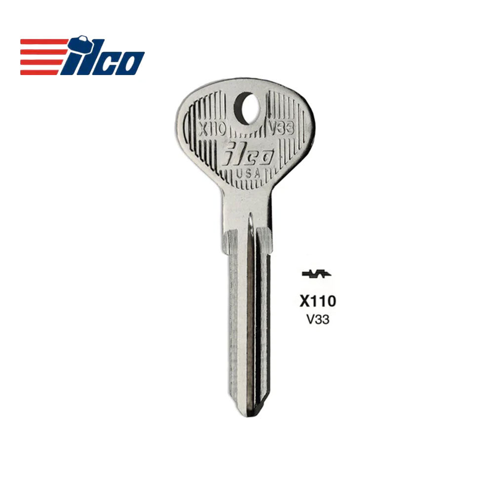VW Key Blank - VO-N / X110
