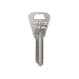 WR3 5-Pin Weiser Keys - Nickel Plated Finish - WR3 NP - WEI-1 (250 Pack)