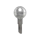 ILCO 01122 -Y11 Yale Cabinet Key Blank Nickel Plated