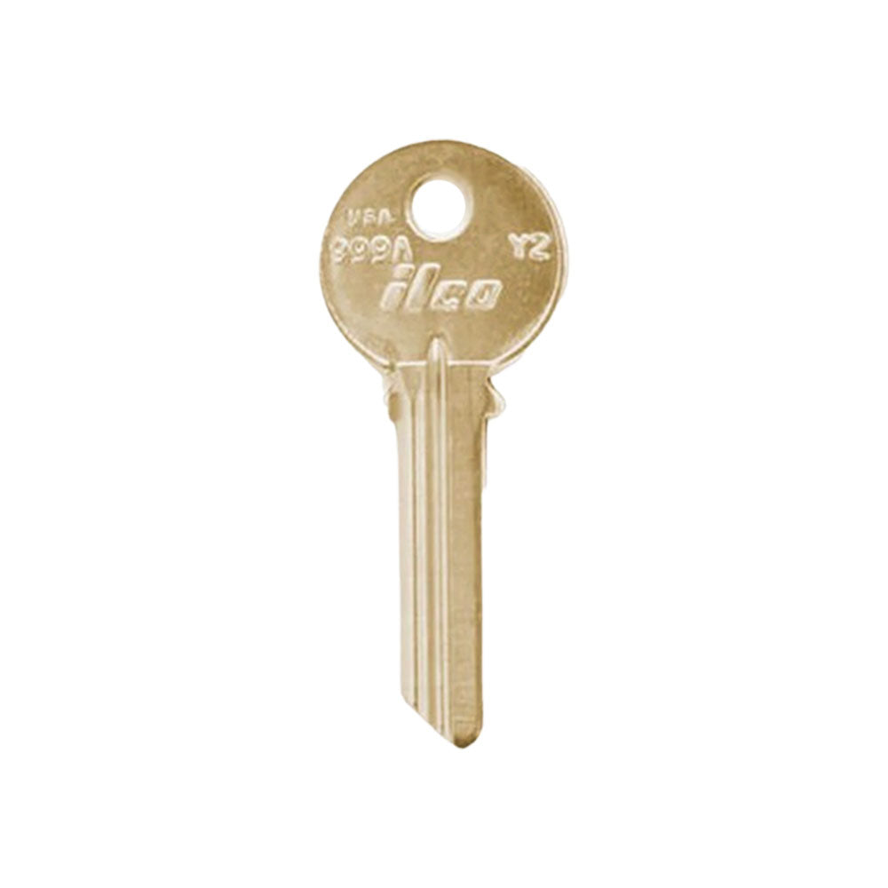 ILCO Y2-BR 6-Pin Yale Key Blank - Brass