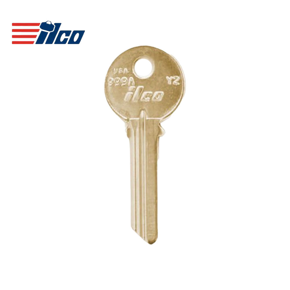 ILCO Y2-BR 6-Pin Yale Key Blank - Brass