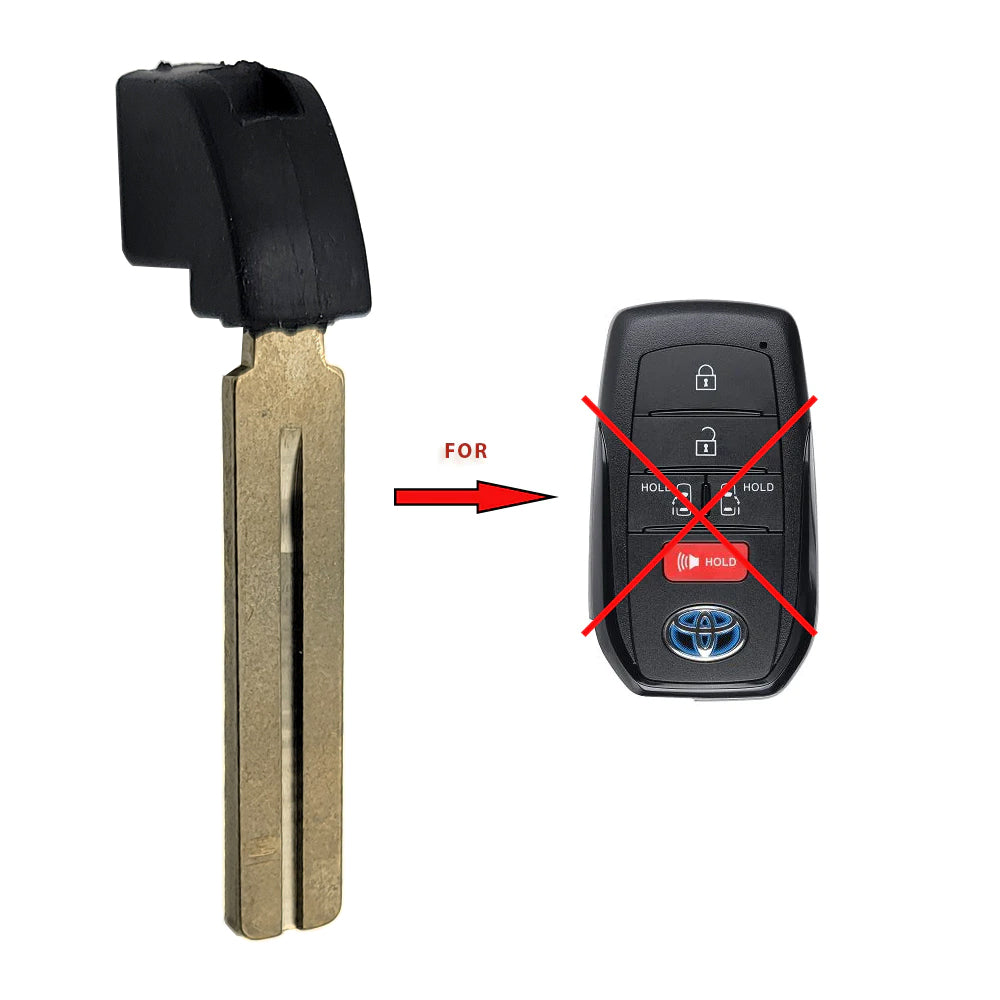 2016 - 2027 Toyota Emergency Uncut Blade Key - High Security (50
