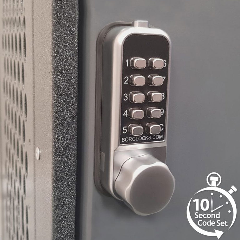 BorgLocks BL1506 Vertical Mini Cabinet Lock with Internal Cam Mechanism