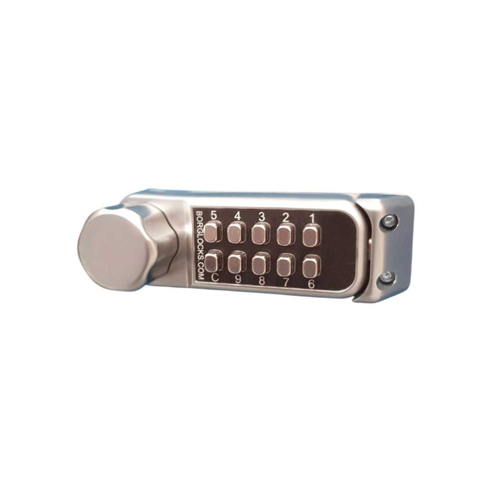 BorgLocks BL1516 Horizontal Mini Cabinet Lock with Internal Cam Mechanism