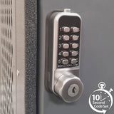 BorgLocks BL1706 Vertical Mini Cabinet Lock with Key Override and Internal Cam Mechanism