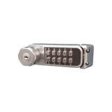 BorgLocks BL1716 Horizontal Mini Cabinet Lock with Key Override and Internal Cam Mechanism